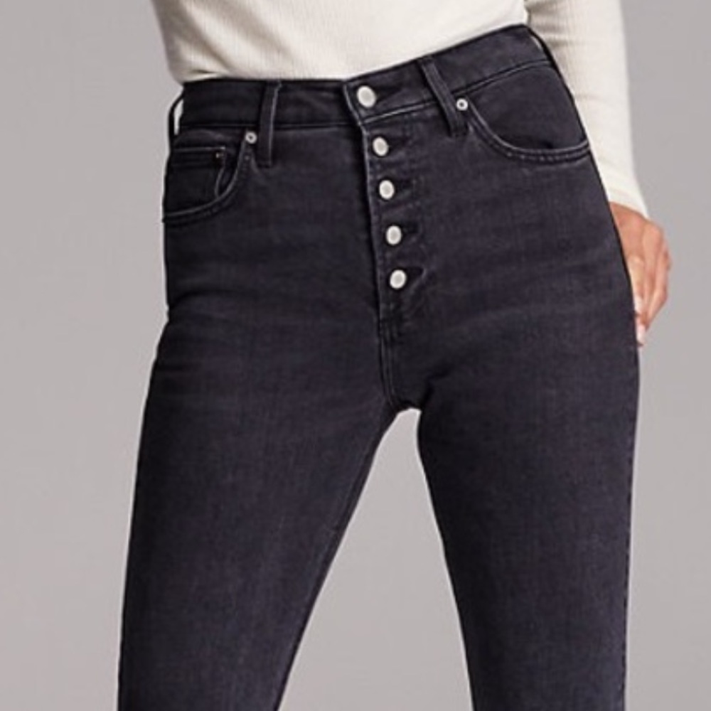 Denim Forum The Yoko High Rise Slim (Size 27)